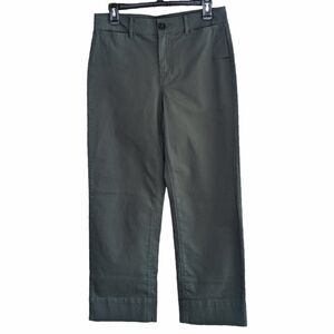 Loft Women's Olive Green Cotton Spandex Pants NWT Size 4